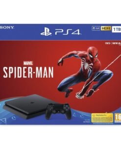 PlayStation 4 Slim 1000GB – Black + Marvel’s Spider-Man