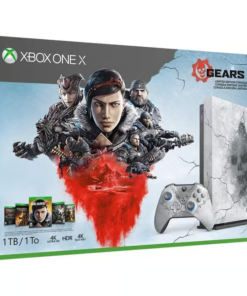 Xbox One X 1000GB – Grey – Limited edition Gears 5 + Gears 5