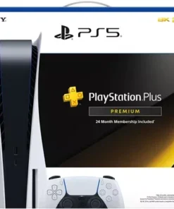 PS5 Disc Edition Bundle With PlayStation Plus 24 Months Premium Membership (Refurbished)